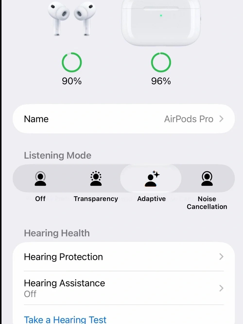 Apple White AirPods Pro (White) Wireless Earbuds with Noise Control